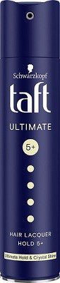Taft lak na vlasy Ultimate Hold & Crysta | Kosmetické a dentální výrobky - Vlasové kosmetika - Laky, gely a pěnová tužidla na vlasy